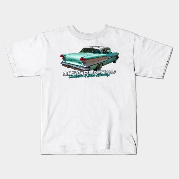 1958 Pontiac Chieftain 2 Door Hardtop Kids T-Shirt by Gestalt Imagery